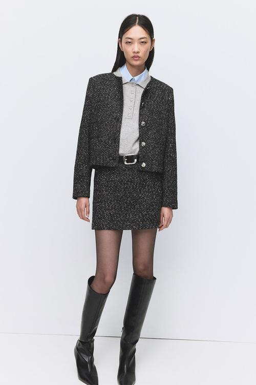 Jacket melca - black