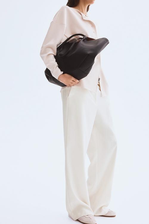 Straight trousers - white