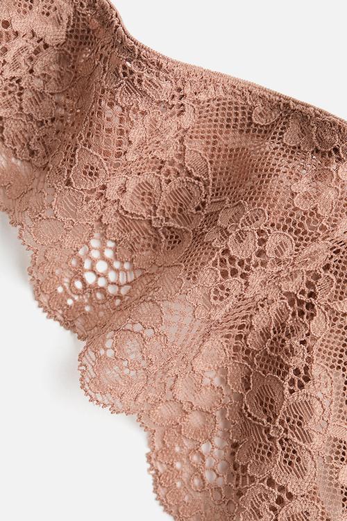 2-pack lace thong briefs - light brown 
