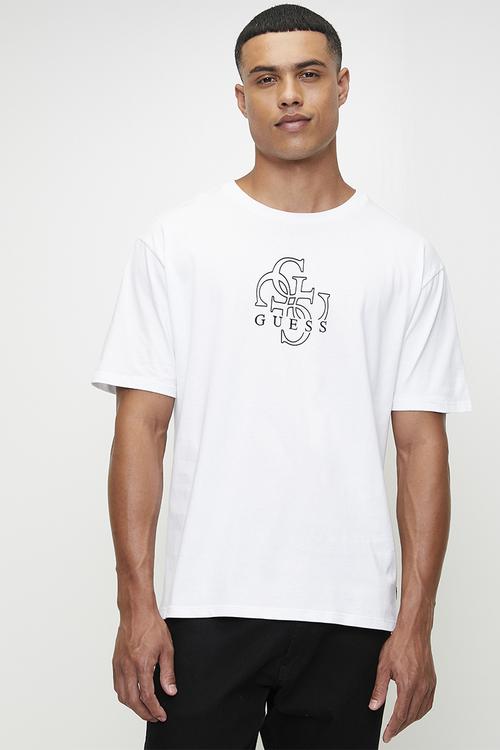 Ss Bsc Basic Quattro G Tee - Pure White