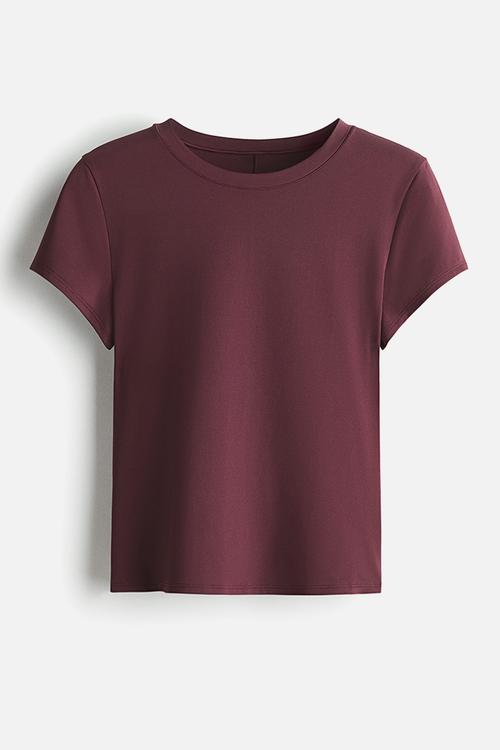 Sports top with drymove™ - light burgundy 