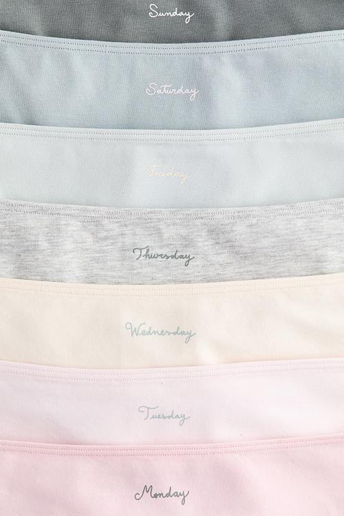 7-Pack hipster briefs - pink