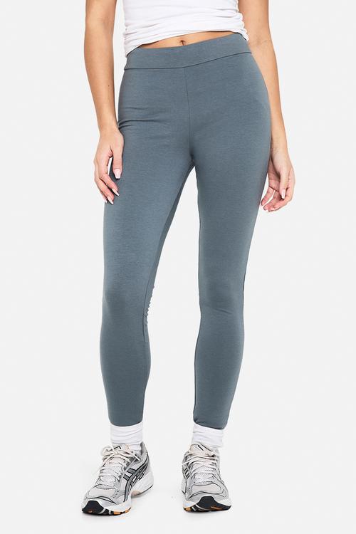 Double layer modal jersey legging - blue