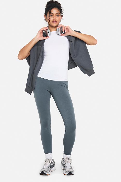 Double layer modal jersey legging - blue