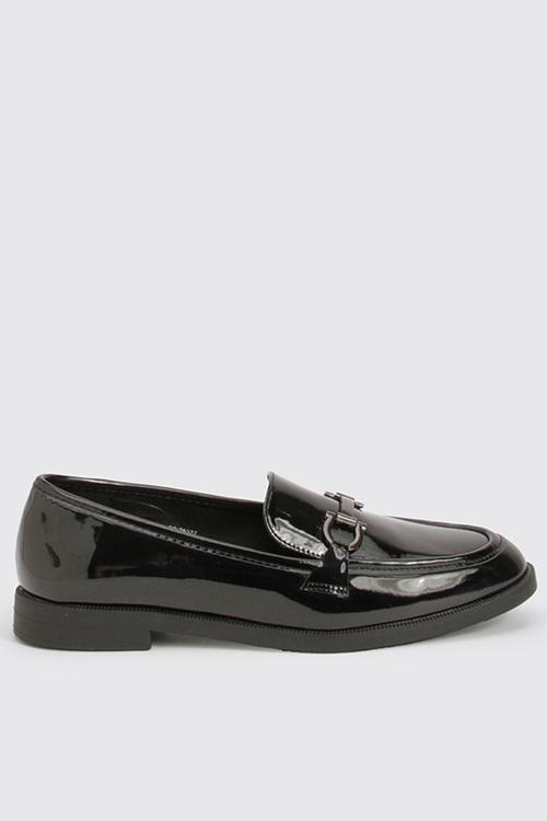Snaffle loafers - black