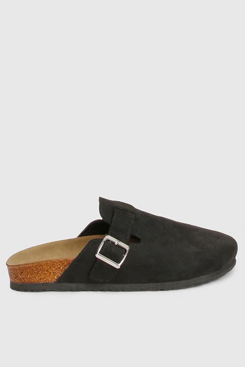 Basic closed toe clogs - black