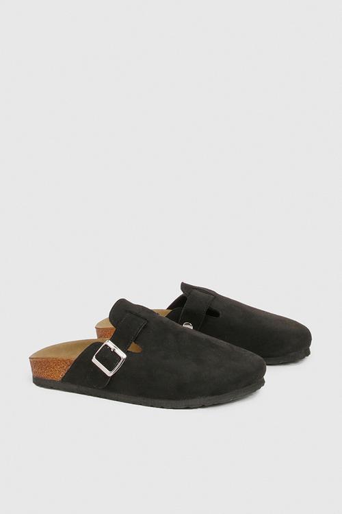 Basic closed toe clogs - black