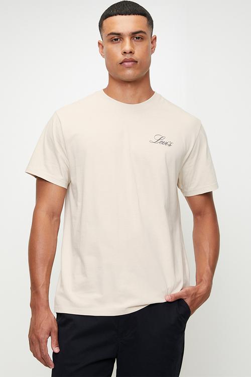 Ss Relaxed Fit Tee Za Greetings From Lev