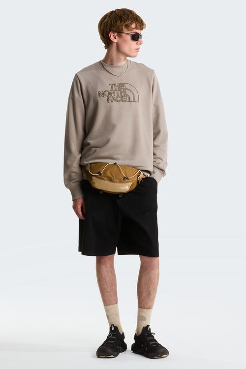 Drew Peak Light Regular Crew - Stone Slab-New Taupe Green