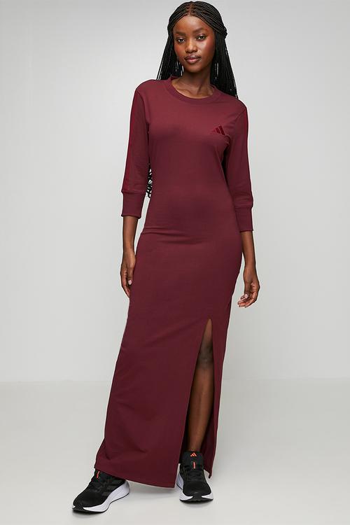 W 3S Crew Dress - Shadow Red/Collegiate Burgundy