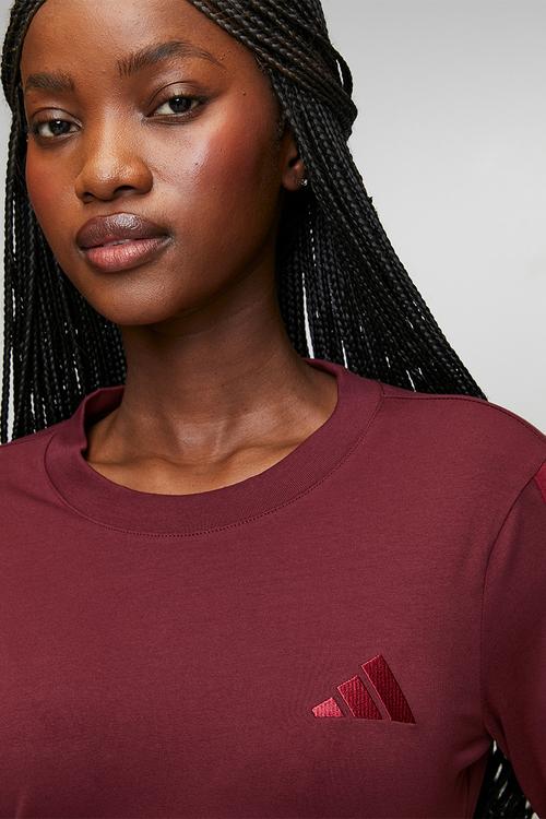 W 3S Crew Dress - Shadow Red/Collegiate Burgundy
