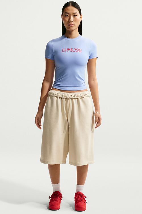 W Nsw Val Ss Md Tee - Aluminum