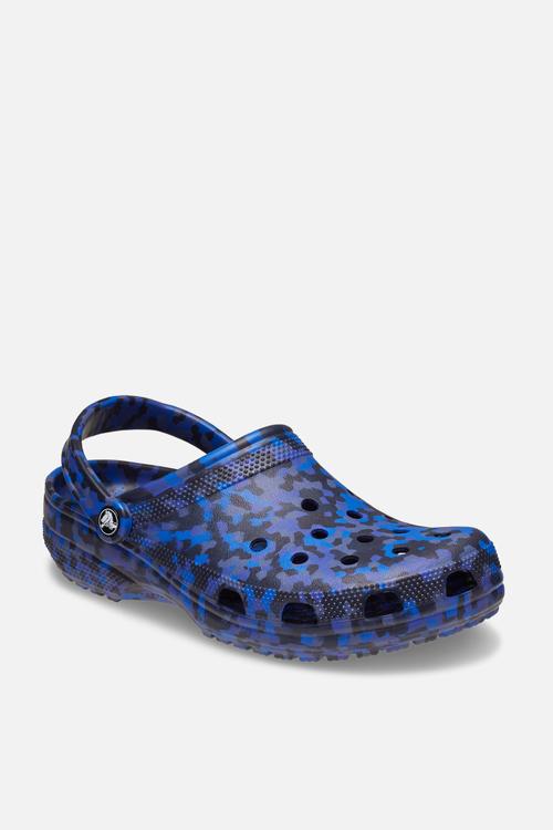 Classic Confetti Clog - Blue Bolt/Multi