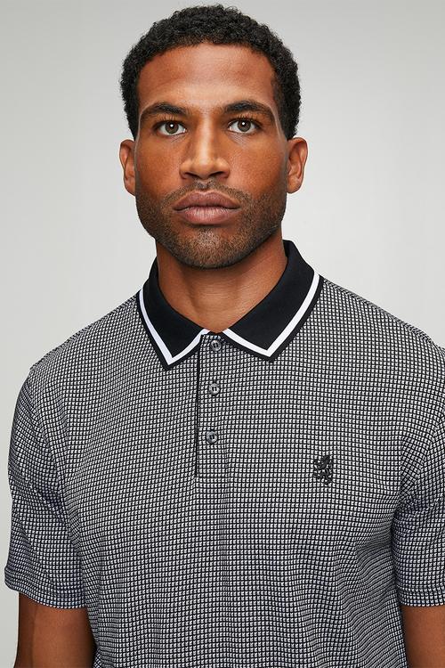 Mark Jacquard Golfer - Black