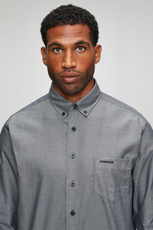 Andrew Ls Classic Shirt - Navy