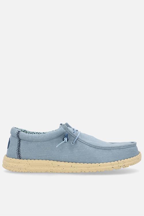 Wally Stretch Canvas - Faded Denim/Boulder Tan