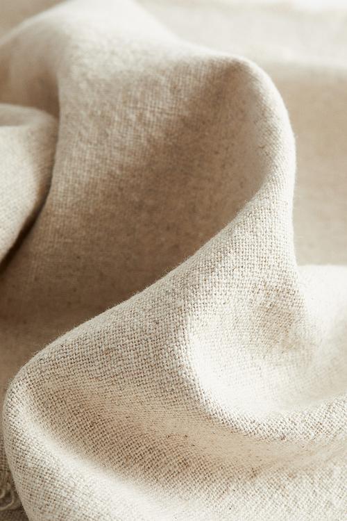 2-Pack linen-blend place mats - light beige