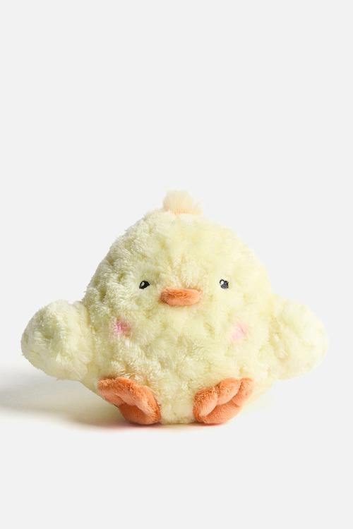 Chicken soft toy - light yellow