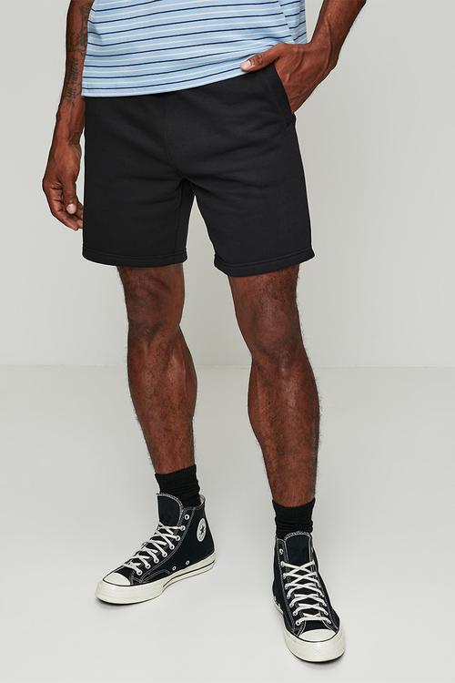 Relaxed fit shorts - black