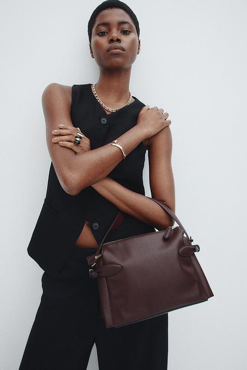 Crossbody bag - burgundy