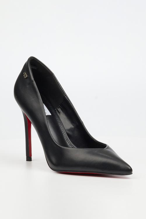 Lola 61 v-cut heel - black