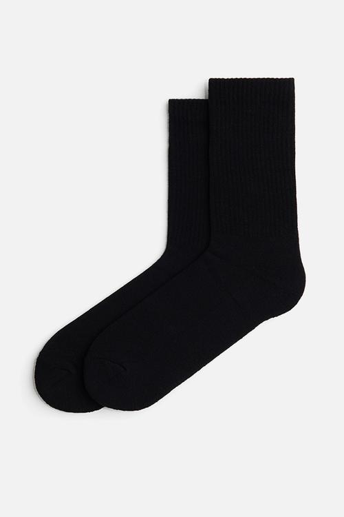 5-Pack socks with lycra® - black