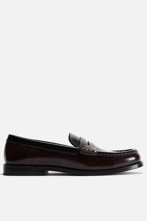 Loafers - burgundy