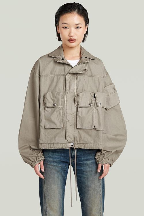 Field jacket wmn - Elephant skin gd