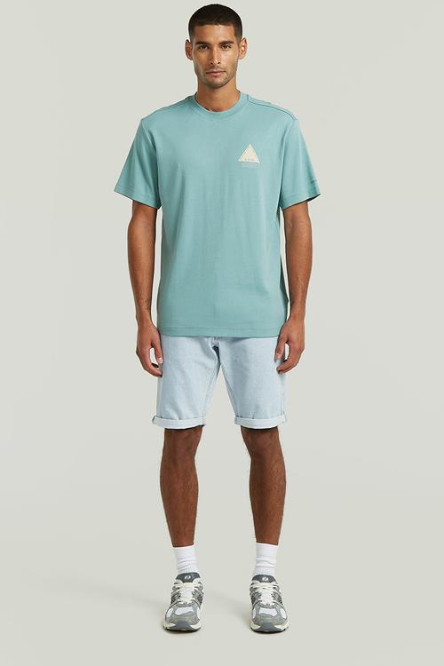 Small Logo R T - Mineral Blue