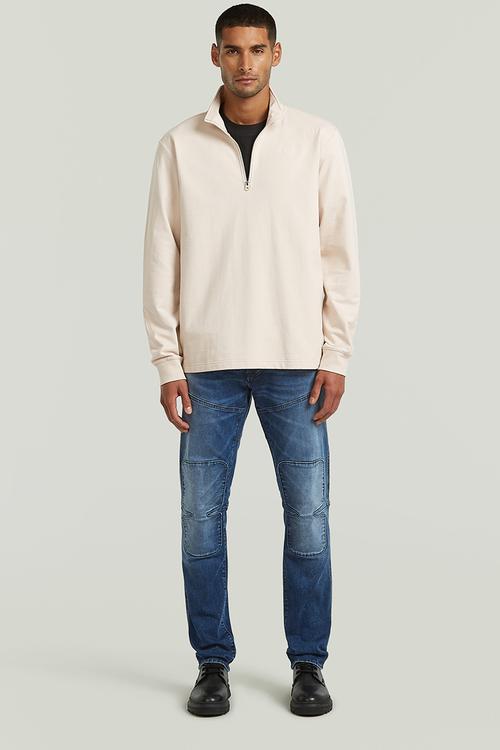 Tweeter Half Zip Long sleeve  - Whitebait