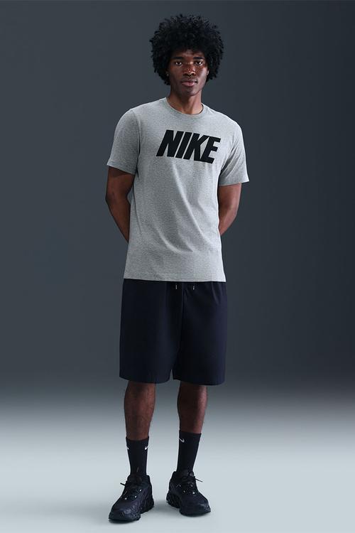NSW Block1 Fs Tee - Dark Grey /Black