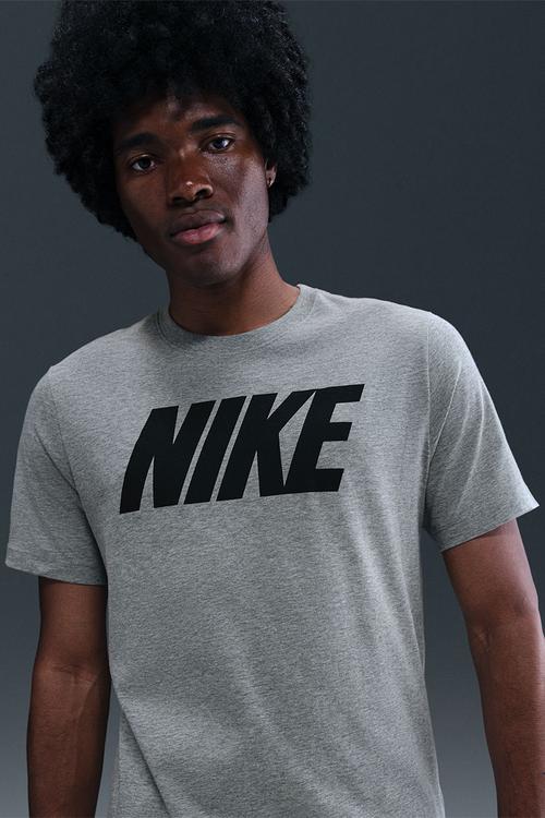 NSW Block1 Fs Tee - Dark Grey /Black