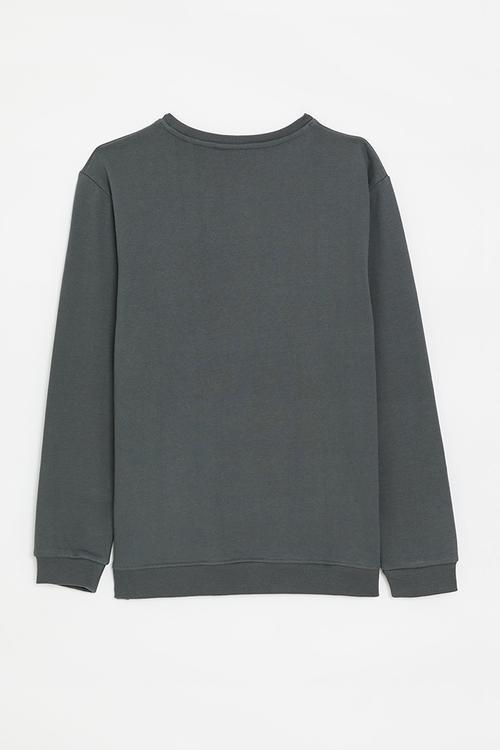 Boys adrian sweater - gunmetal