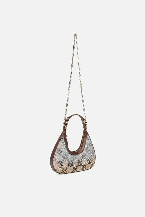 Blivia-12 shoulder bag - brown