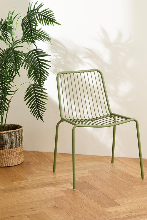 Noa Outdoor Dining Chair - Green