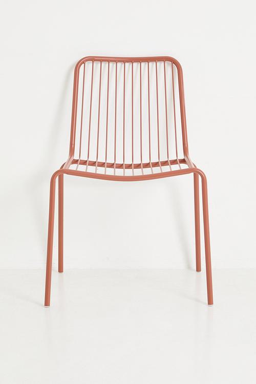 Noa Outdoor Dining Chair - Rust