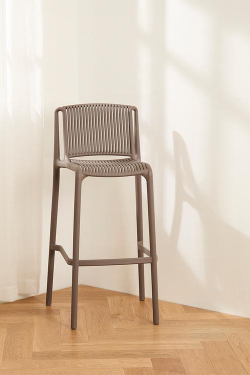 Halo Barstool - Grey