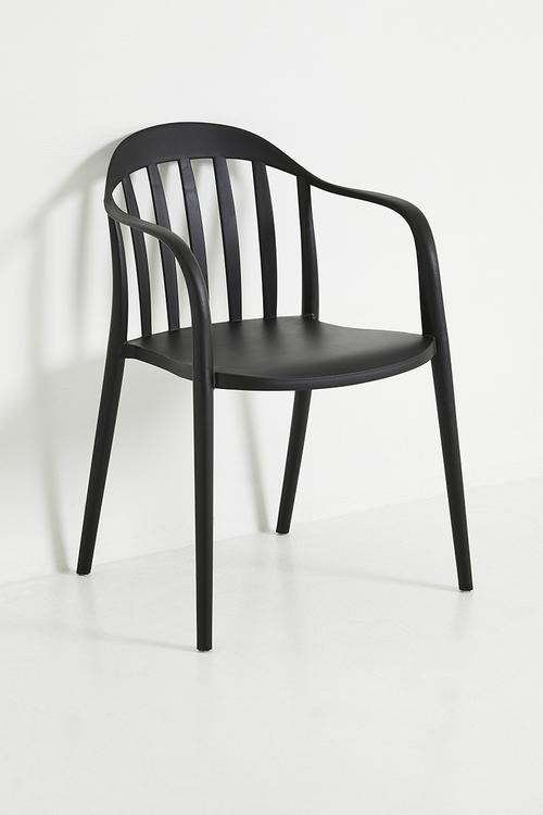 Luma Outdoor Dining Chair - Black