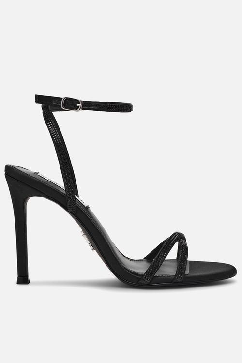 Jypsey-cnr heel - blk satin