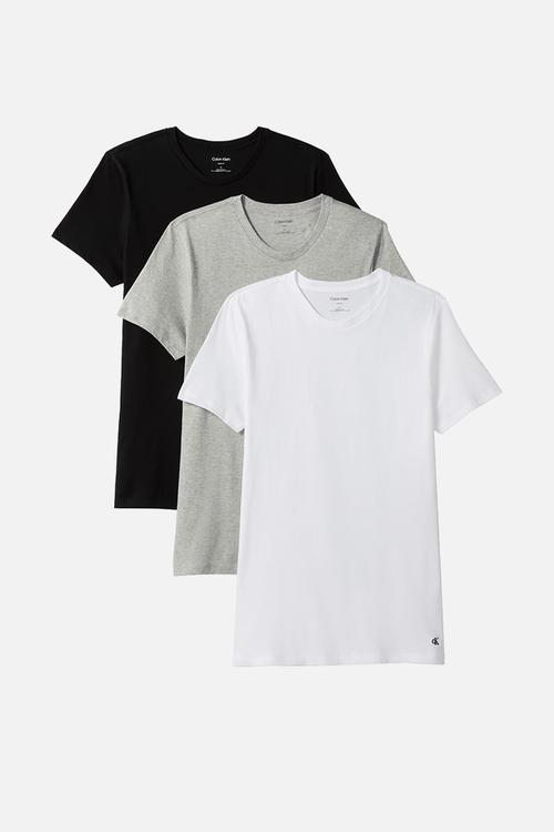 S/S Crew Neck 3Pk - multi