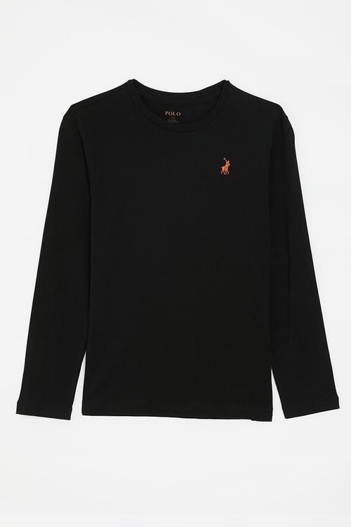 BOYS ASHTON LS TEE - BLACK