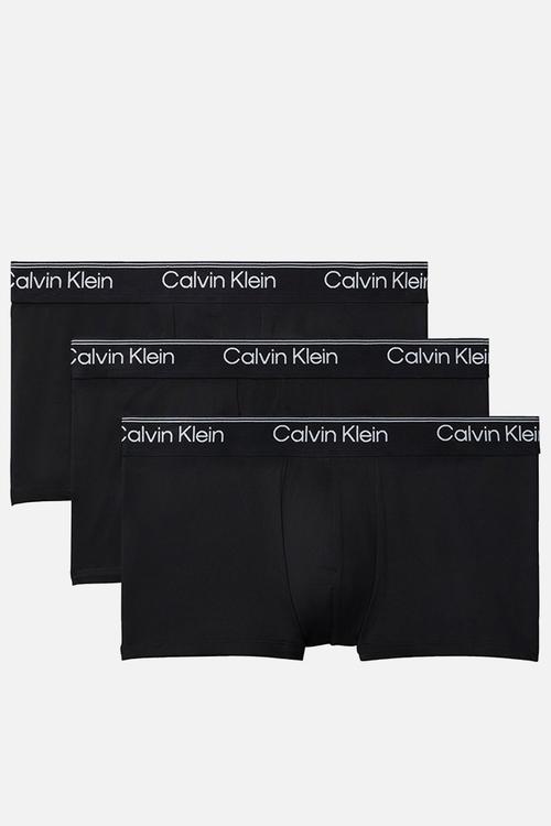Low Rise Trunk 3Pk - Black