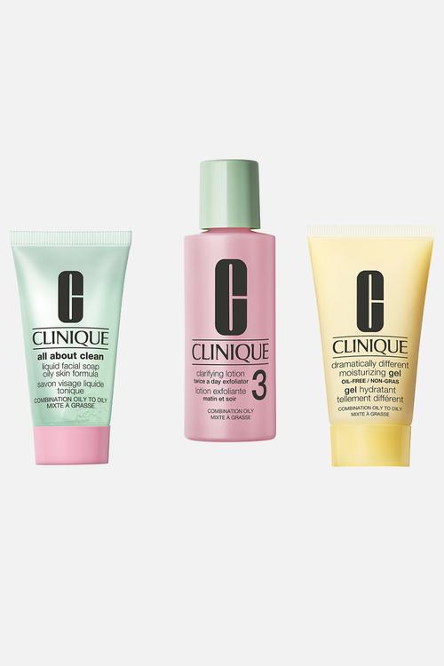 Healthy Skin Routine: Mini 3-Step Kit For Combination Oily Skin