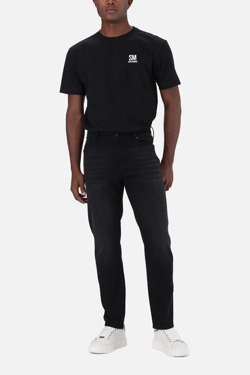 Slade Slim Black Washed - Black