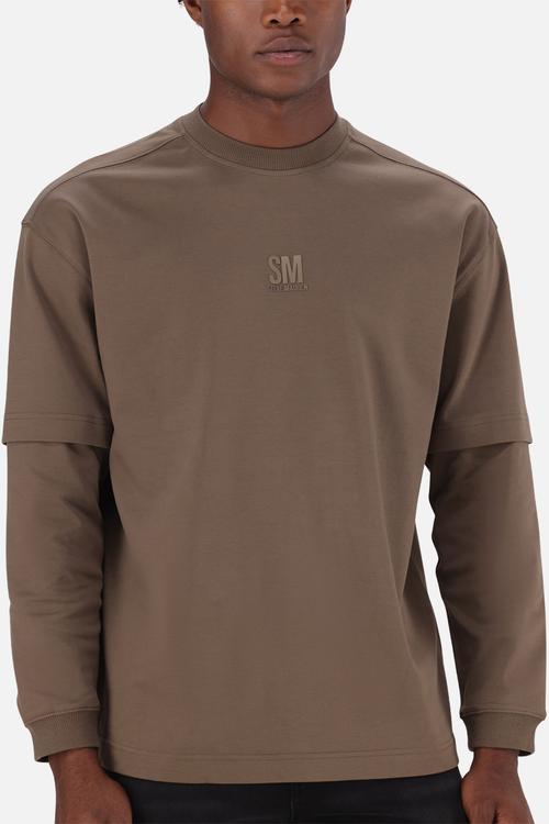 Loki Longsleeve T-Shirt - Stone Gray