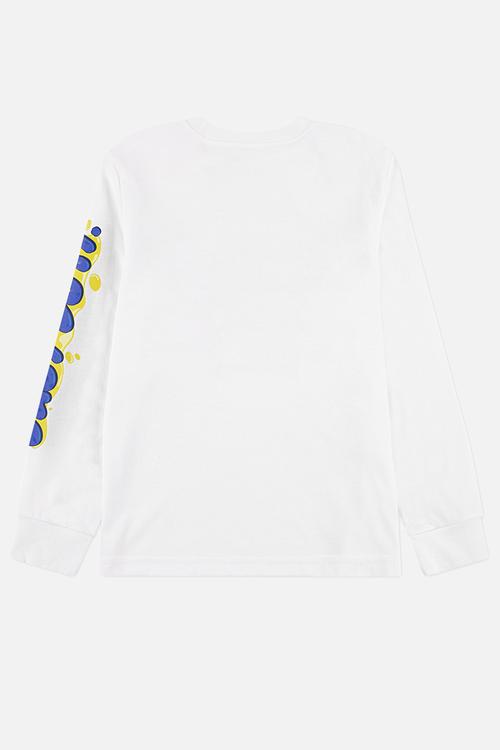 Nike slime long sleeve tee - white