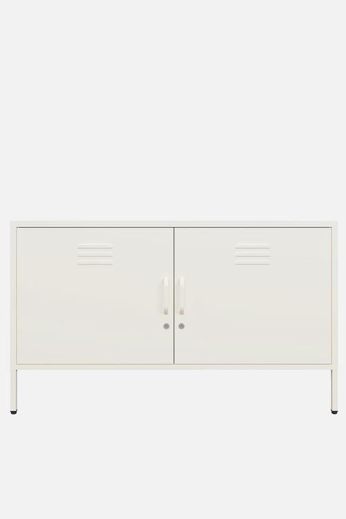 Sugar cube media unit - soft white