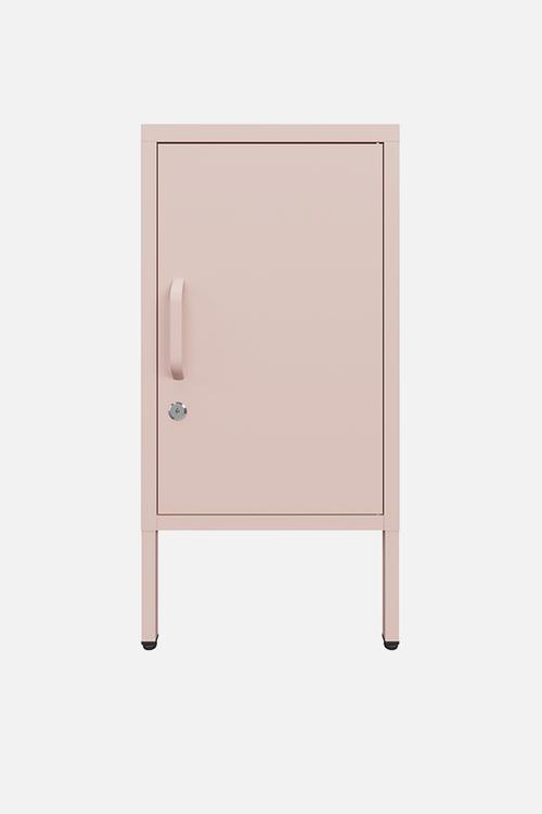 Sugar cube side table - blush