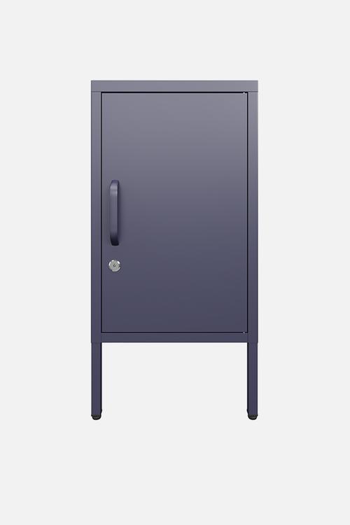 Sugar cube side table - carbon grey