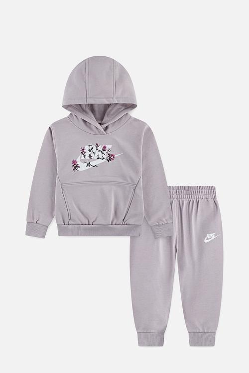 Nike pullover hoodie and jogger set - platinum violet